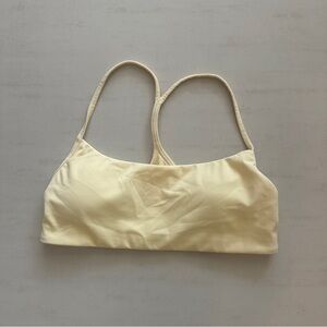 Garage Butter Yellow Sports Bra